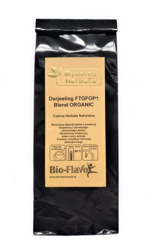 Black tea Darjeeling Organic 50g Bio-Flavo