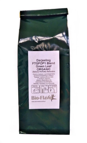 HERBATA ZIELONA DARJEELING ORGANIC 100g Bio-Flavo