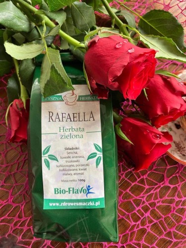 HERBATA zielona RAFAELLA 100g FLAVO