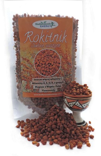 ROKITNIK SUSZONY BEZ CUKRU 250g Cuda natury