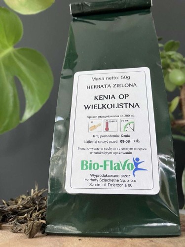Herbata zielona Kenia Wielkolistna 50g Flavo