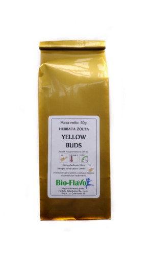 HERBATA ŻÓŁTA YELLOW BUDS 50g FLAVO
