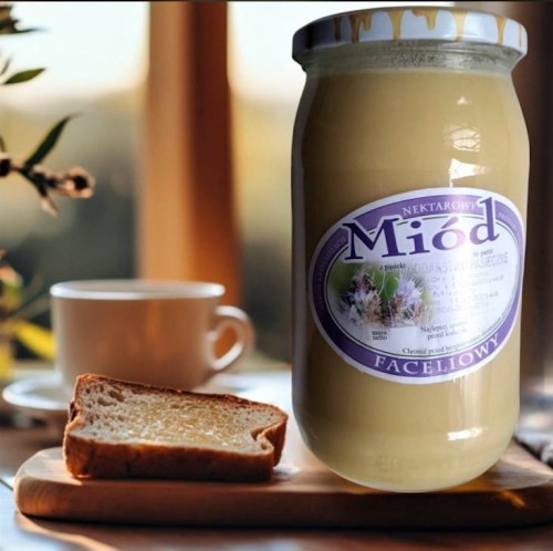 MIÓD FACELIOWY 1,1 kg Polski