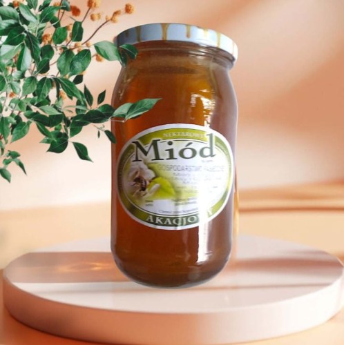 Acacia honey 1.1 kg from Poland