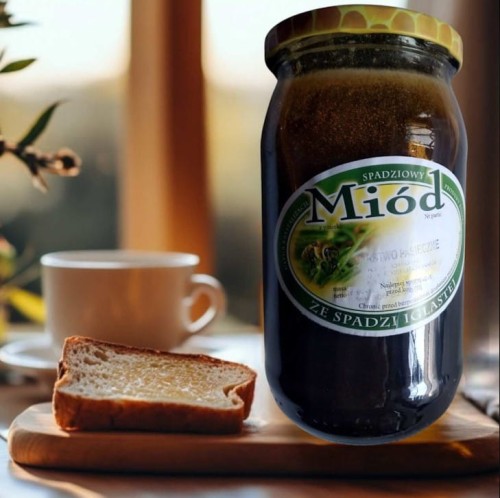 MIÓD SPADZIOWY IGLASTY 1100G Z POLSKI