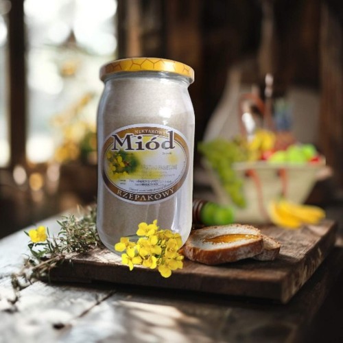 Rapeseed honey 1,2kg Mr.PolBee
