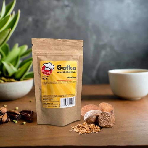 GAŁKA MUSZKATOŁOWA MIELONA 50G MR COOK