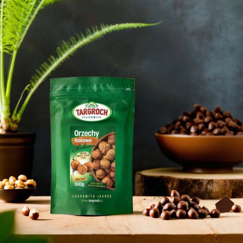 Shelled hazelnuts 500g Targroch