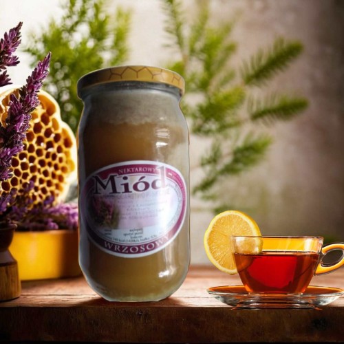 MIÓD WRZOSOWY 1100g Z POLSKI 