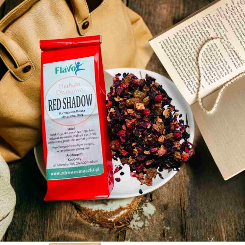 HERBATA OWOCOWA RED SHADOW 100G FLAVO