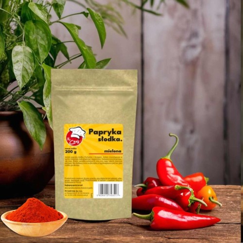 PAPRYKA SŁODKA MIELONA 200G MR COOK