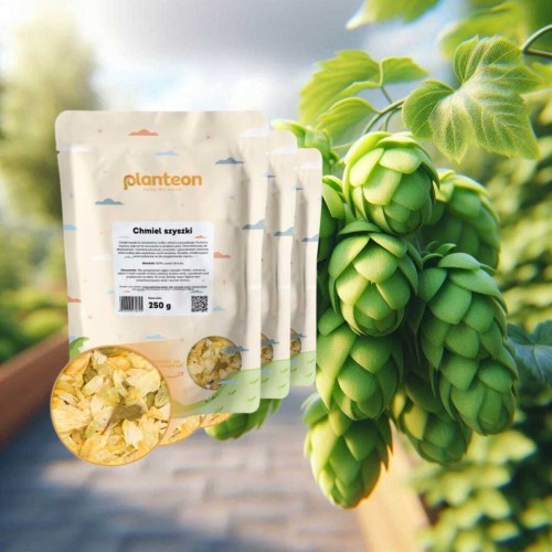 SZYSZKI CHMIELU SUSZONE 250G PLANTEON