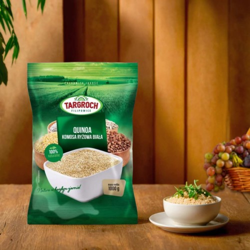 QUINOA - KOMOSA ryżowa biała 1000g Targroch
