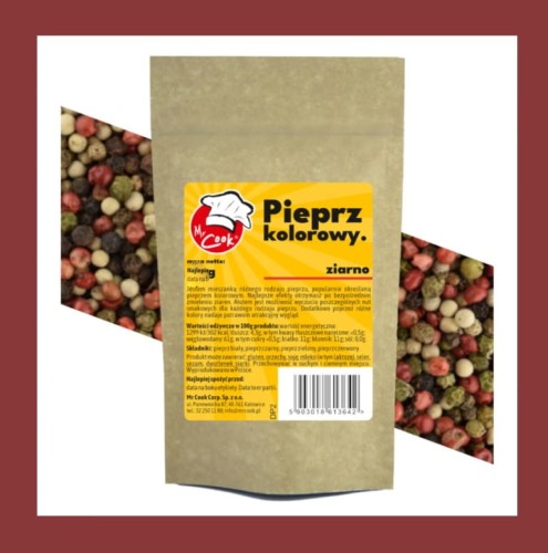 PIEPRZ KOLOROWY 100g MR COOK