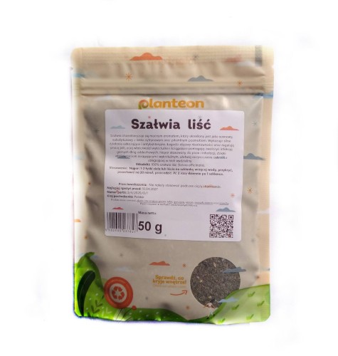 SZAŁWIA LIŚCIE 50G PLANTEON