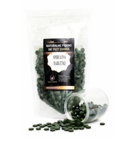 SPIRULINA TABLETKI 200G TRZY ZIARNA