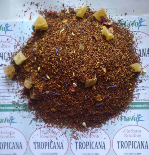 HERBATA ROOIBOS TROPICANA 100G FLAVO