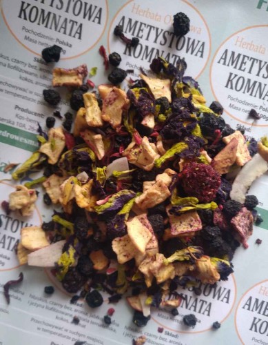 HERBATA OWOCOWA AMETYSTOWA KOMNATA 50G FLAVO