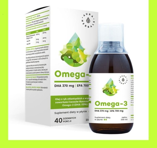 KWASY OMEGA-3  200ml Aura Herbals