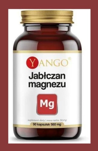 JABŁCZAN MAGNEZU  90 KAPS. YANGO