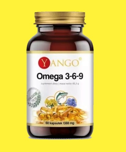 KWASY OMEGA 3-6-9   1388MG 60 KAPS. YANGO