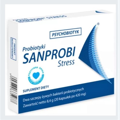 SANPROBI STRESS probiotyki 20 kapsułek