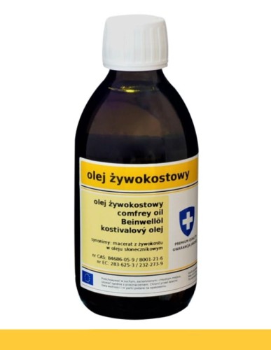 OLEJ ŻYWOKOSTOWY MACERAT 250 ML BIOMUS