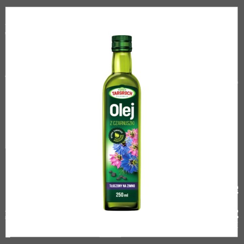 OLEJ Z CZARNUSZKI 250ML TŁOCZONY NA ZIMNO