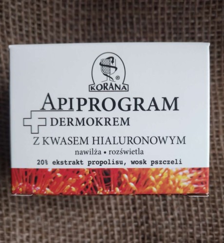 Apiprogram DERMOKREM Z KWASEM HIALURONOWYM 50 ml 