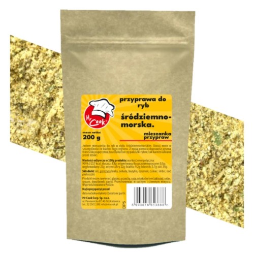 PRZYPRAWA DO RYB ŚRÓDZIEMNOMORSKA  200g