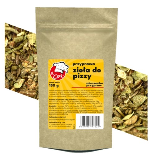 PRZYPRAWA DO PIZZY 150g Mr Cook