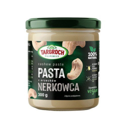 PASTA Z ORZECHÓW NERKOWCA 300g 