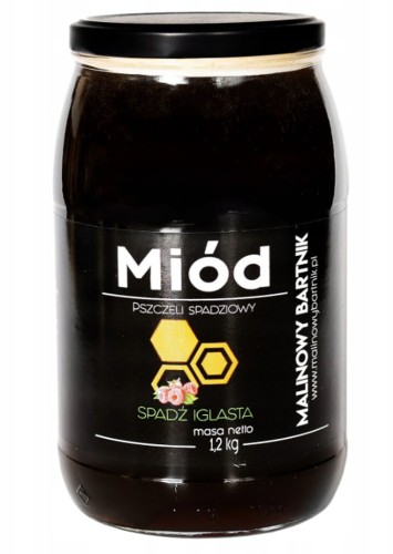Miód spadziowy IGLASTY 1,2KG 