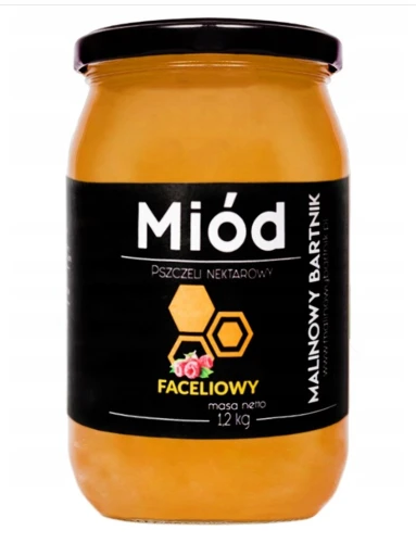Miód FACELIOWY 1200g z Polski