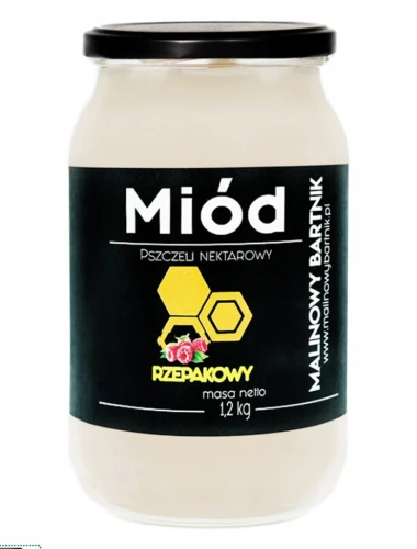 Miód RZEPAKOWY 1200G 