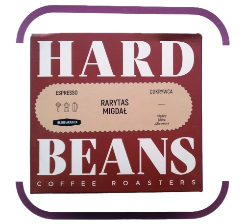 KAWA ziarnista RARYTAS MIGDAŁ 250g