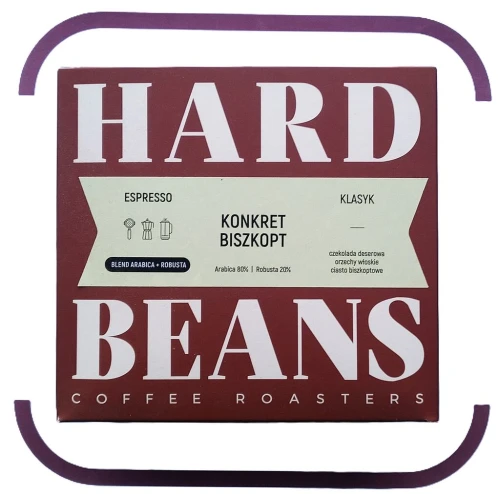 KAWA ziarnista KONKRET BISZKOPT 250g