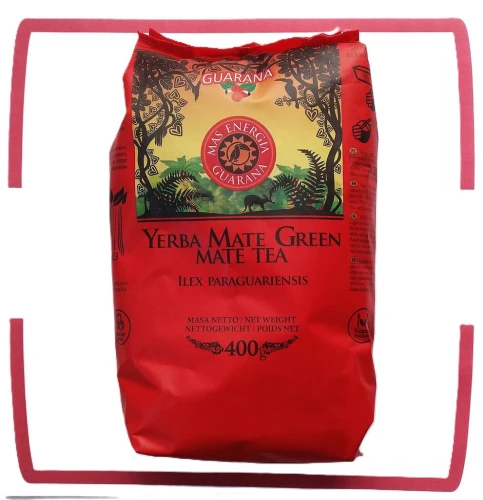 HERBATA YERBA MATE GREEN MAS ENERGIA GUARANA 400G