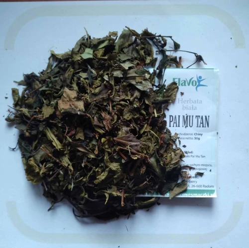 HERBATA BIAŁA PAI MU TAN 100g FLAVO