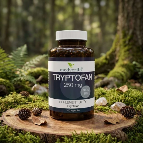 TRYPTOFAN 250mg Medverita 100 kaps.