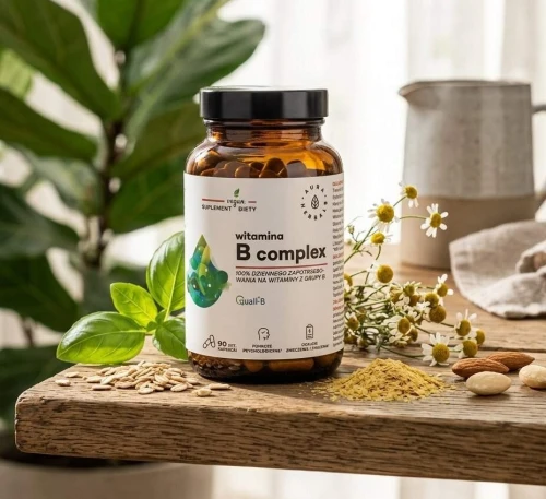 WITAMINA B COMPLEX 90 kaps. AURA HERBALS