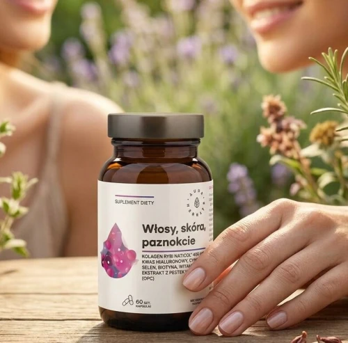KOLAGEN RYBI NatiCol®, kaps. 60 szt. Aura Herbals