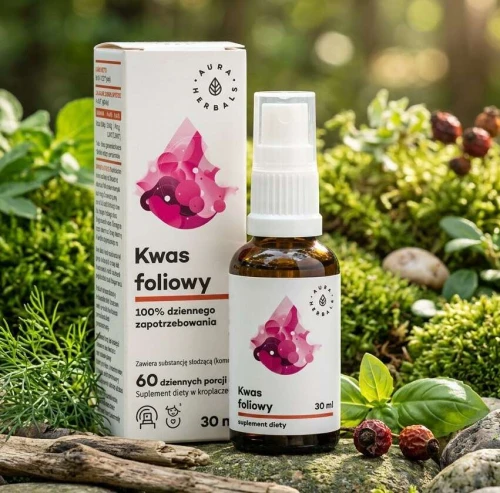 KWAS Foliowy (Witamina B9) aerozol 30 ml