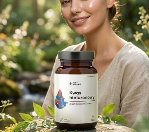 KWAS HIALURONOWY 200 mg, 60 kaps.
