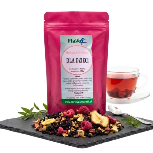 Herbata Owocowa DLA DZIECI 100g Flavo