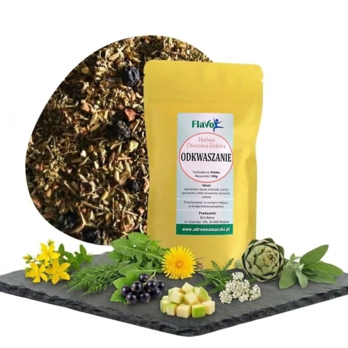 Herbatka Owocowo-Ziołowa ODKWASZANIE 100g Flavo
