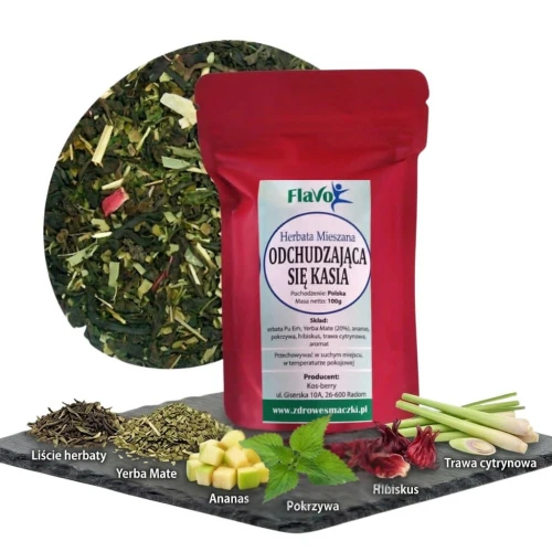 Herbata mieszana ODCHUDZAJĄCA SIĘ KASIA 100g