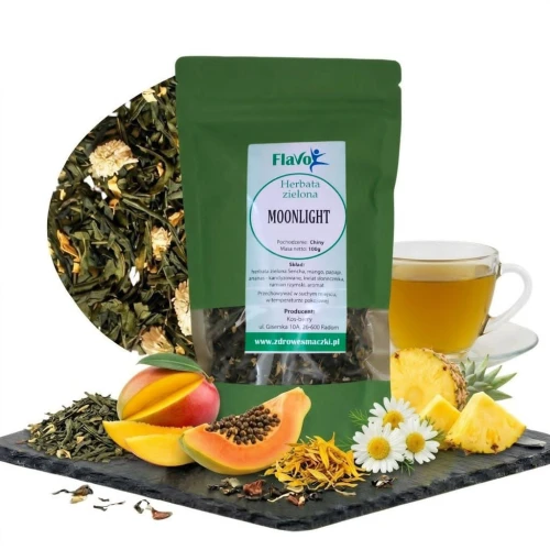 Herbata zielona MOONLIGHT 100G FLAVO