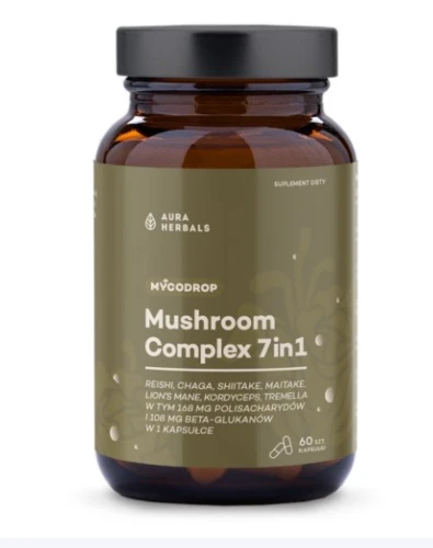 Mycodrop Mushroom Complex 7 w 1, kapsułki 60 szt.