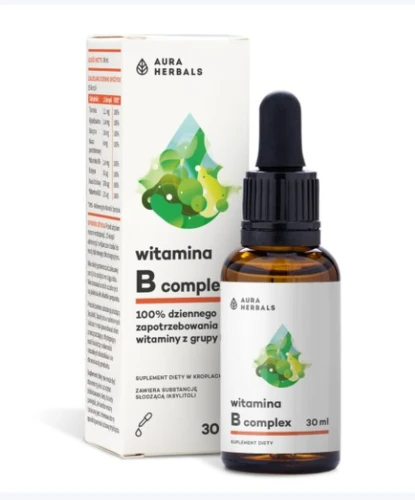 Witamina B Complex, krople 30 ml